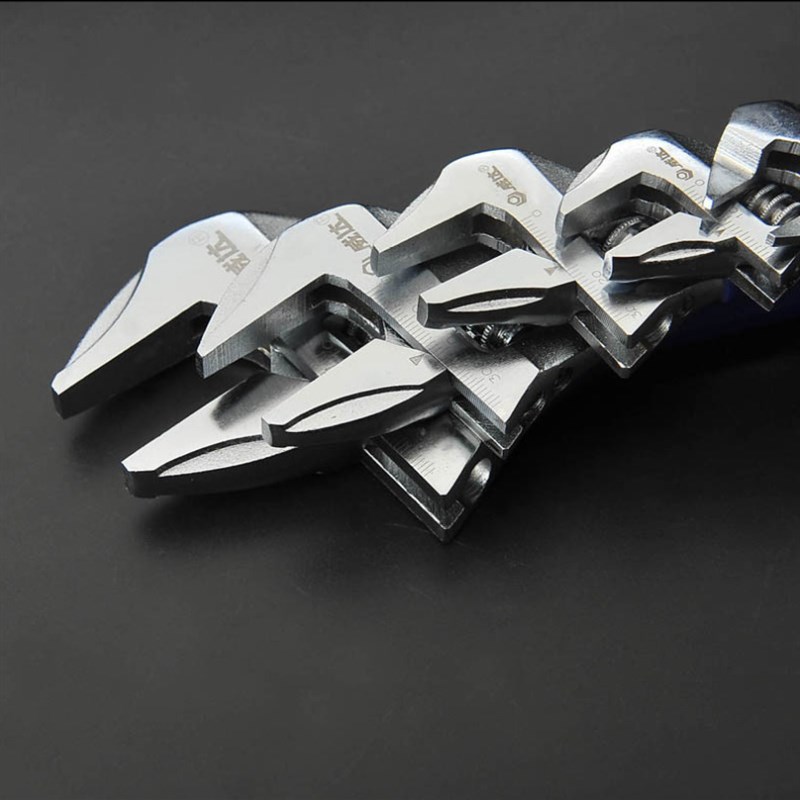 威达大开口短柄活动扳手大活口卫浴短把小扳手多功能迷你扳子工具