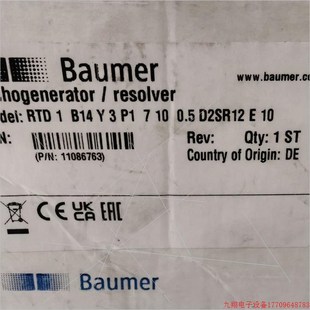 器RTD1B14Y3P17100.5D2SR12E1 堡盟编码 拍前询价 议价