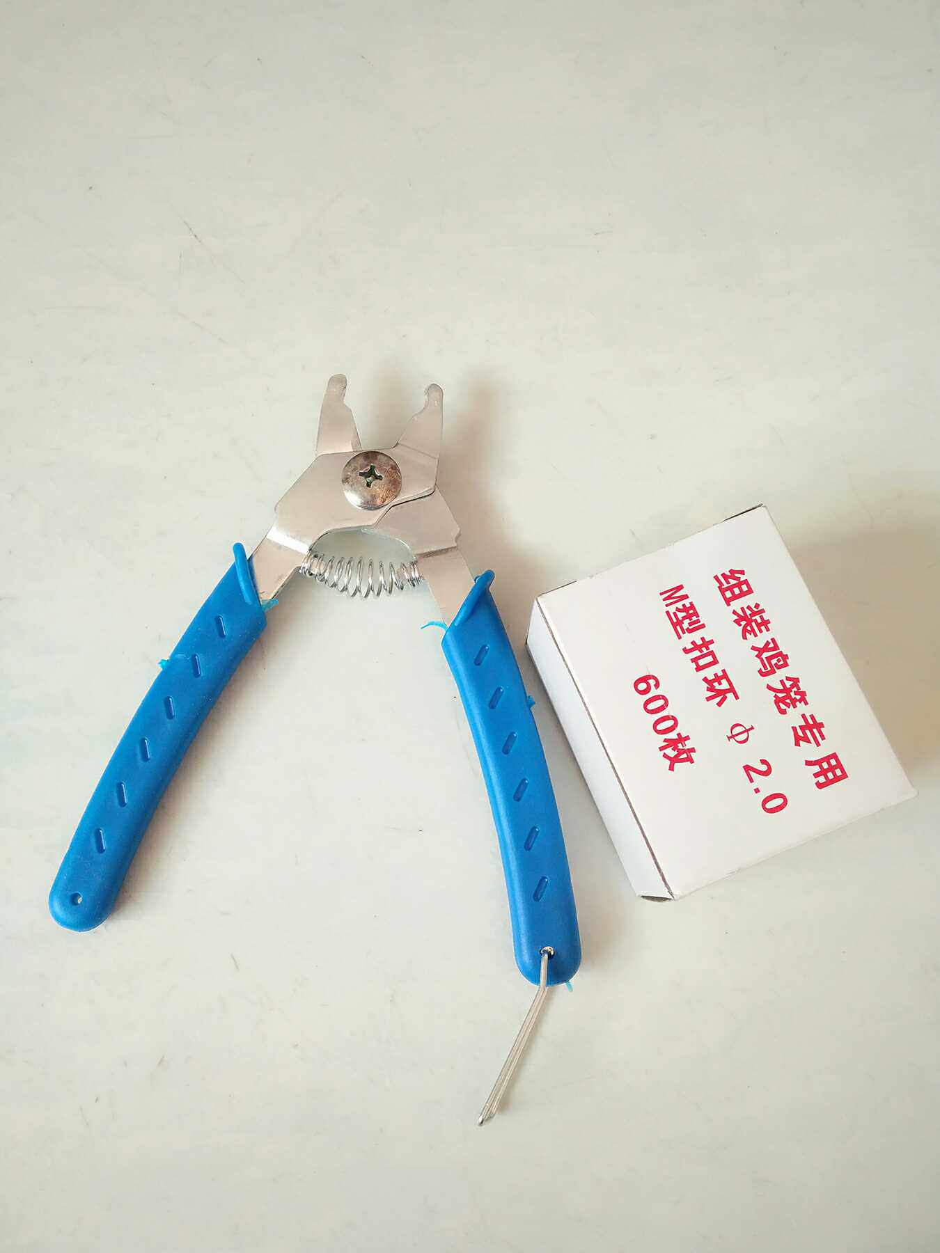 绑笼钳 组笼钳 卡扣钳 鸡笼钳子 兔扎笼钳 捆笼钳M钉卡笼钳M型钉