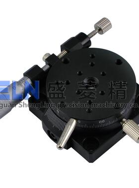 供应R轴RSP40-L千分尺旋钮精密微调的旋转滑台手动角度平台RPG38