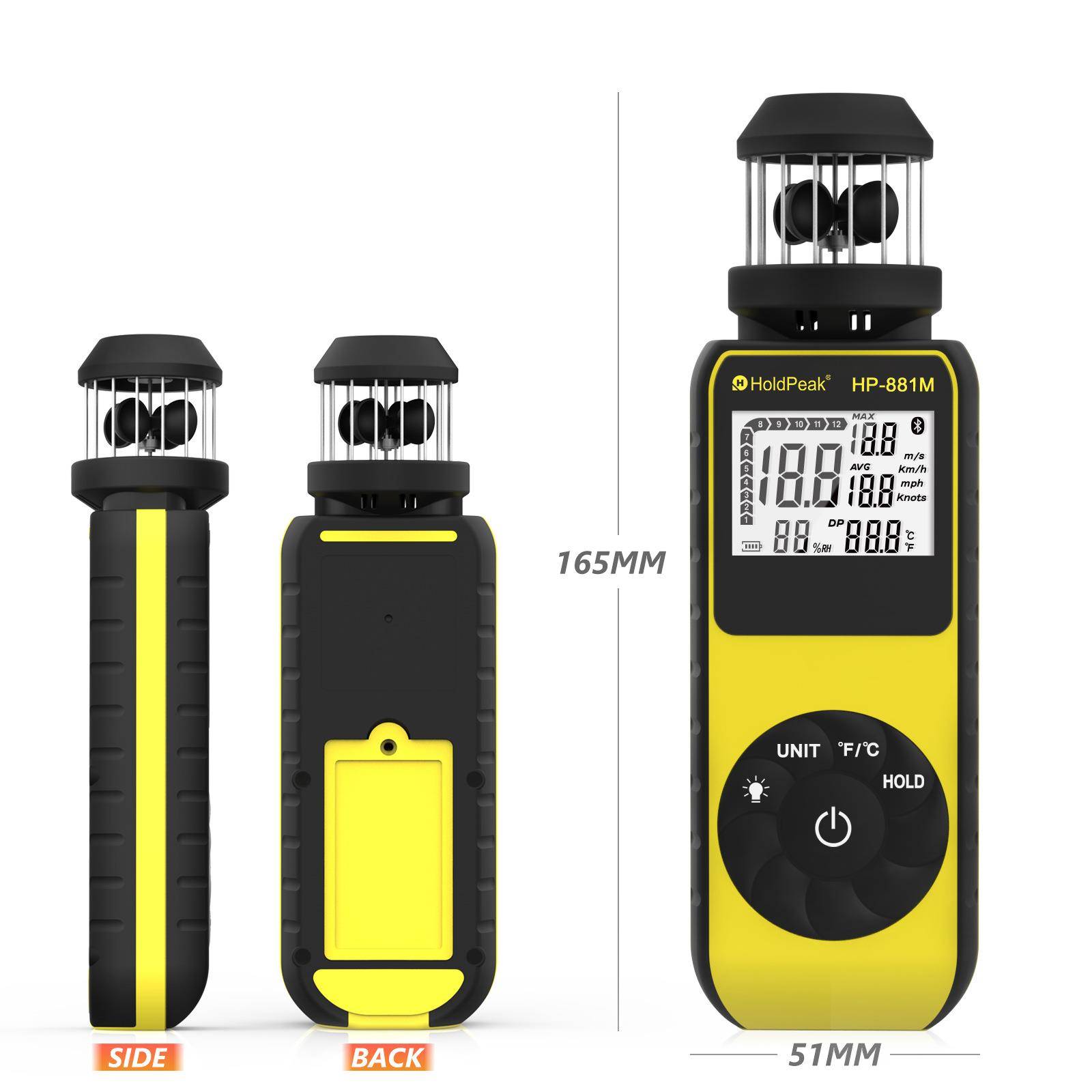 HP-881M手持式风杯式风速计HandheldCupAnemometer