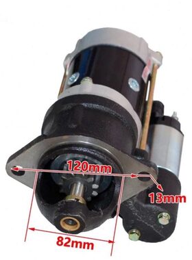 QD138M起动机马达适用镇江四洋ZX2105起动机马达