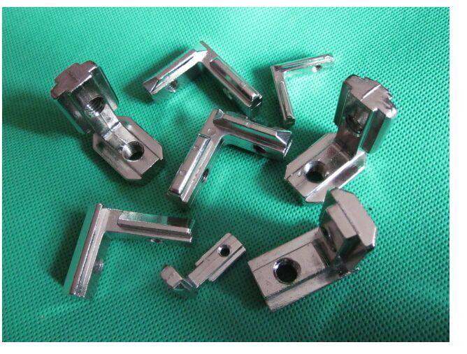 角槽 铝型材L型内置连接件 欧标国标15-20/J30/40/45隐藏式连接件