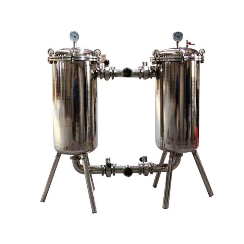 双联过滤器药液过滤管道过滤器化工双筒水过滤器油水分离器