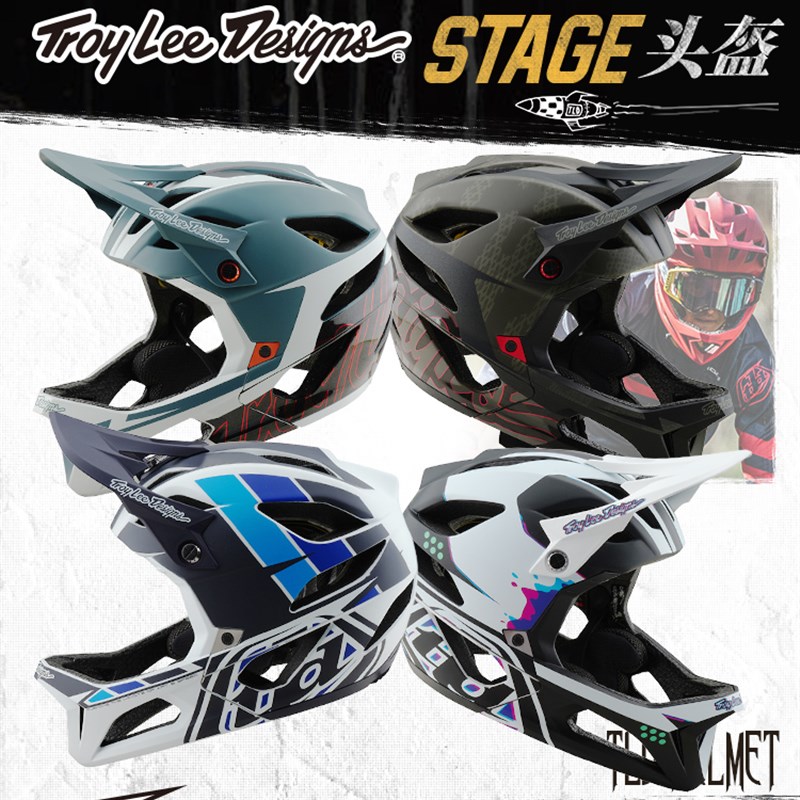 Tld中国电话美国Tld全面头盔阶段Mips山地自行车自行车头盔下坡Xc