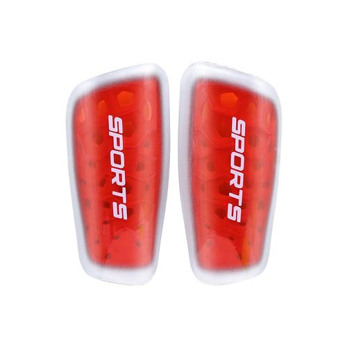 高品质专业足球护腿板成人儿童款硬质耐撞菱形孔镂空透气设计插板