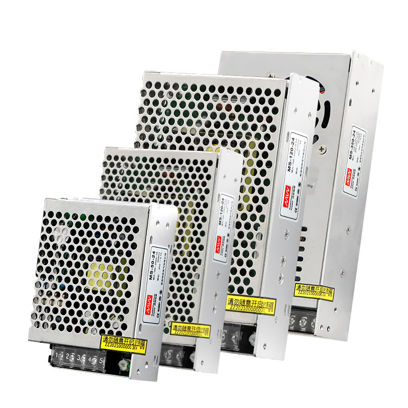 明伟MS-25/350W监控220转5V12V24V开关电源18V6A灯带门禁电源直流