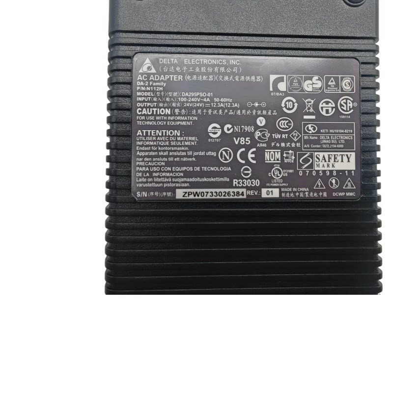 适用戴尔液晶显示器LED监控24V12.3A充电24V10A 8A音响电源适配器