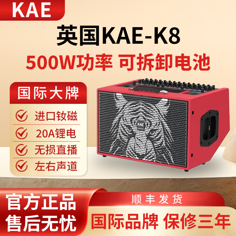 英国KAE K8乐器弹唱音箱电吹管萨克斯K歌数字无损环绕立体声音响