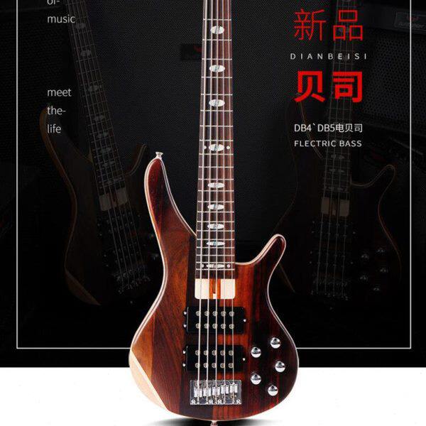 贝斯 电贝司 专业主动拾音初学专业演奏演出 四弦五弦贝斯 bass