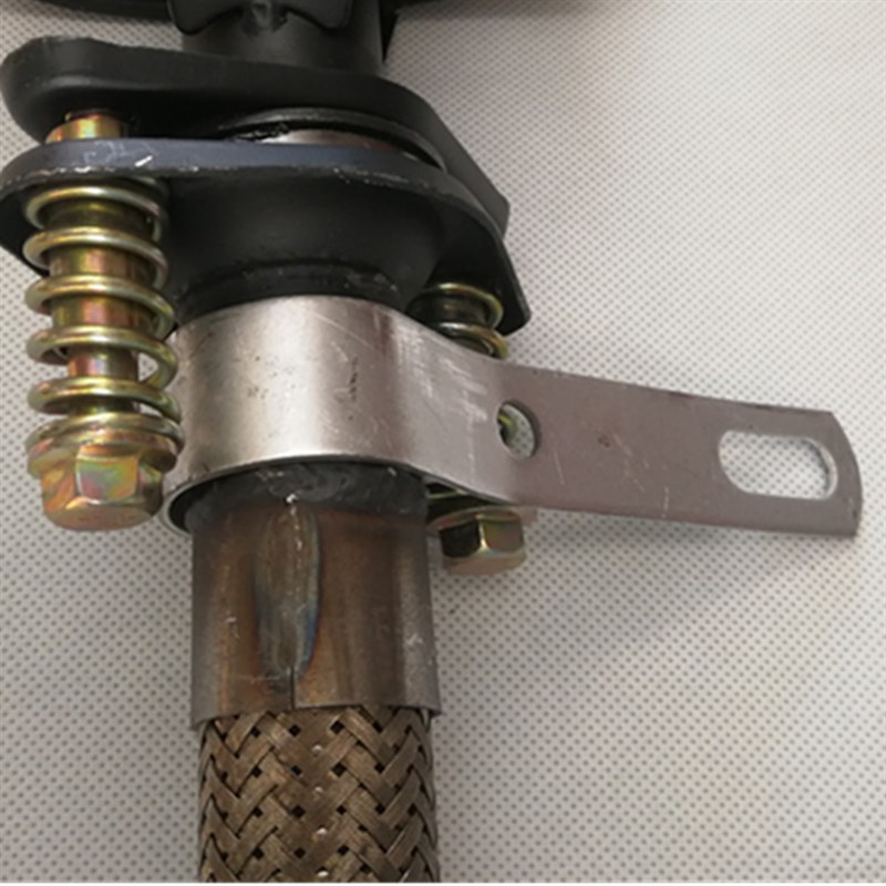 三轮车摩托排气管125/150/175/200/250通用排气筒万能弯管软前节