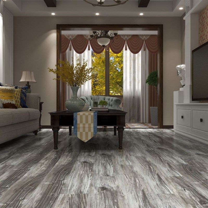 工厂直供SPC石塑锁扣地板家用6mm防水加厚pvc石晶卡扣式石晶地板,家装主材,PVC地板,淘宝优惠券,粉丝福利购,淘宝优惠卷