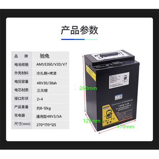 雅迪DE3 DE8DT6DM6电动车60V新国标星恒48V24A锂电池外卖爱玛009