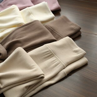 中大童秋冬童装 男女童小童保暖长裤 小奶皮300g儿童高腰秋裤 A类