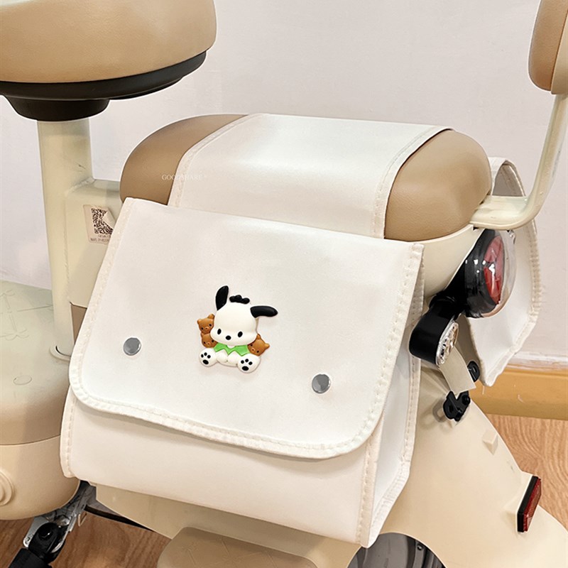 电动车后座挂包放东西神器可爱卡通电瓶自行车后置储物包收纳包