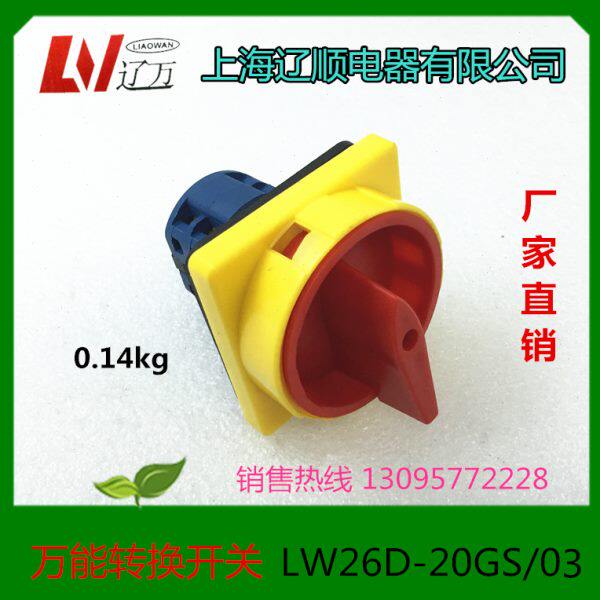 辽顺转换开关LW26D-20GS/04-2 LW37DGS-25/32/63-挂锁护指电源切