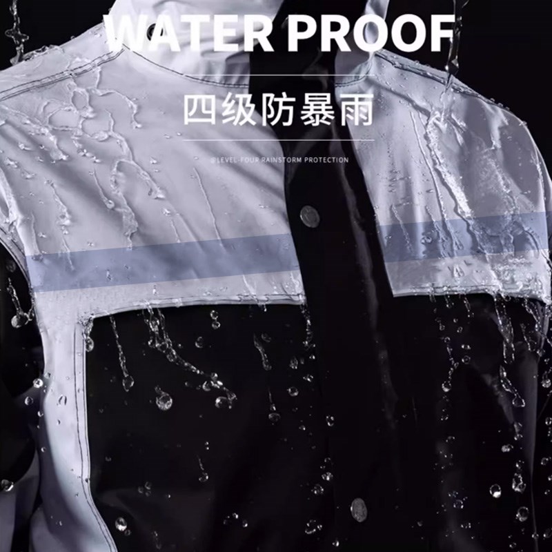 雨衣雨裤套装分体雨衣电动车外卖骑手摩托车雨衣男长款全身防暴雨