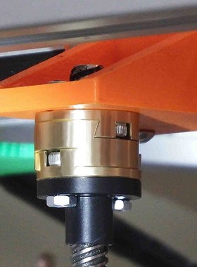 3D打印机配件T8 Z轴螺杆热床Oldham联轴器耦合器 VzBoT BLV 矫正