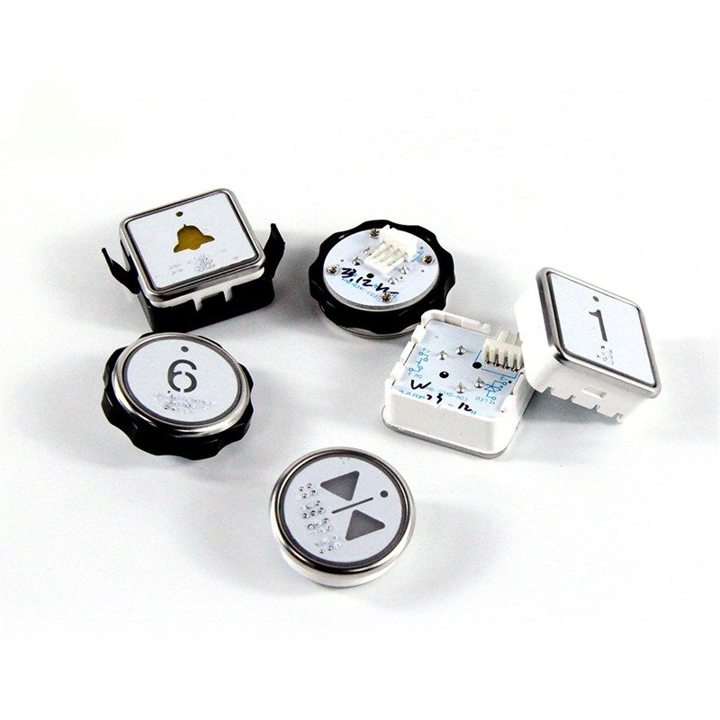 西子/速捷电梯按钮XHB-S34D-A03方按键 XHB-R34C-C03圆 BS30P04CL