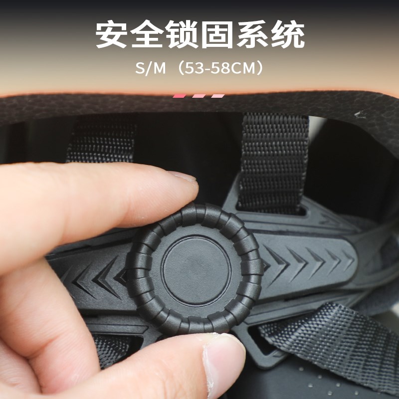 GIANT捷安特儿童小学生青少年初中生自行车安全帽骑行头盔带尾灯