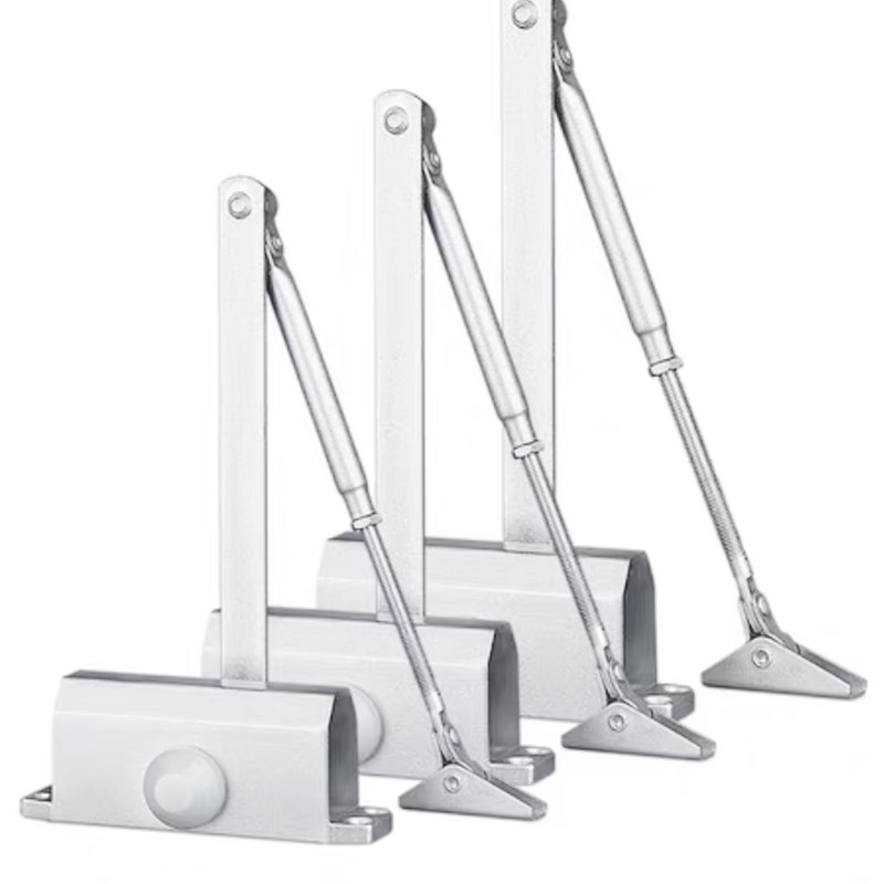 液压缓冲闭门器家用免打孔简易轻型消防火门自动关门器大小号弹簧