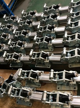 各类流水线阻挡气缸重型卧式阻挡器 SMC Festo阻挡器DHDD-50-50