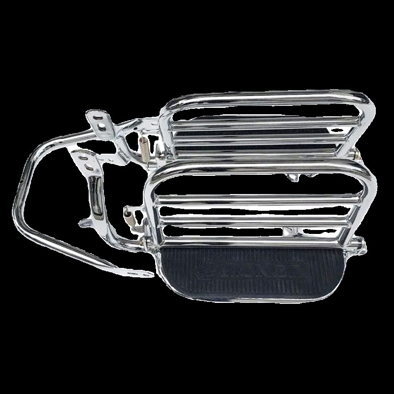 适用五羊本田领御太子WH125-20/20A摩托车大货架保险杠侧翻脚踏板