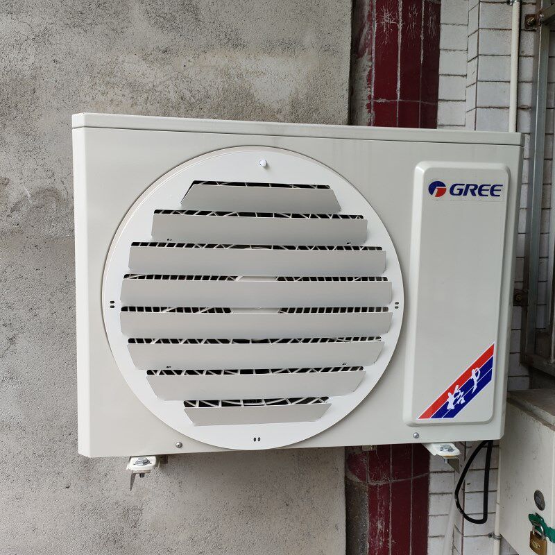 空调外机挡风板挡风罩导风改风向仿直吹安装方便不锈钢百叶导风罩