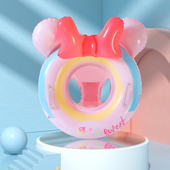 儿童游泳圈防侧翻宝宝1一3 6岁婴幼儿小孩男女童充气玩具安全坐圈