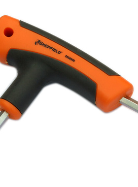 钢盾T型扳手内六角单把螺丝刀小公制球头平头六棱六方扳手S050902