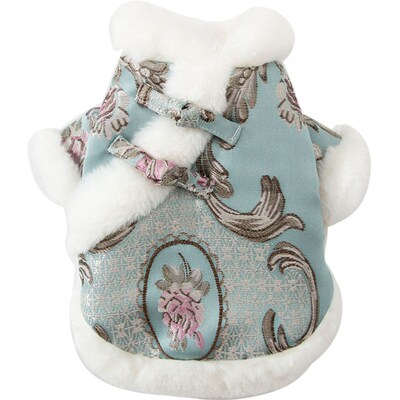 新年双盘扣小狗狗衣服秋冬款雪纳瑞宠物博美小型犬泰迪冬季拜年服