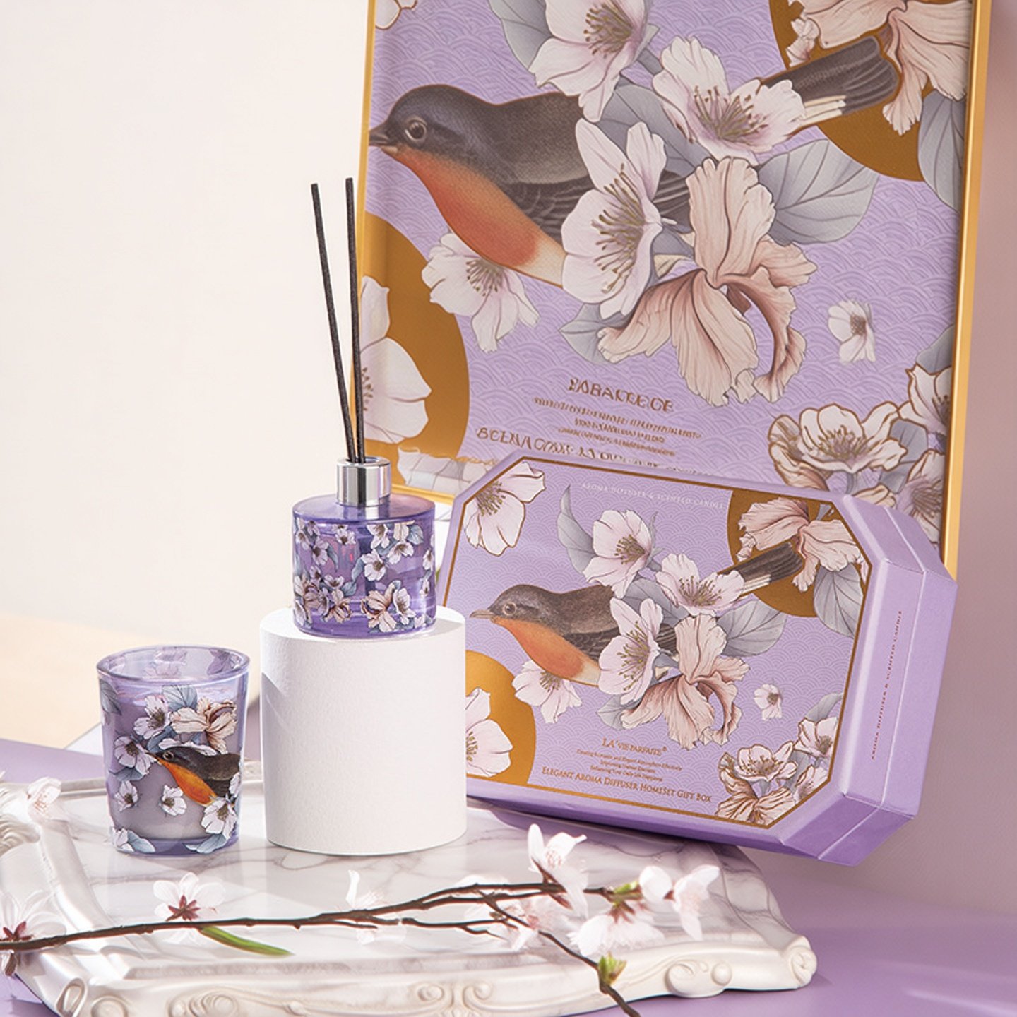 帕菲兰花园梦境香氛礼盒无火香薰蜡烛家用卧室散香器扩香石花香,家居饰品,香薰摆件,淘宝优惠券,粉丝福利购,淘宝优惠卷