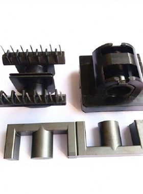 ER3942电源磁芯高频双槽卧式7+7针3902骨架带外壳磁芯  10套/包