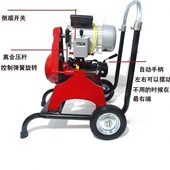 1200大型管道疏通机电动大功率室外管道堵塞清理机器通下水道