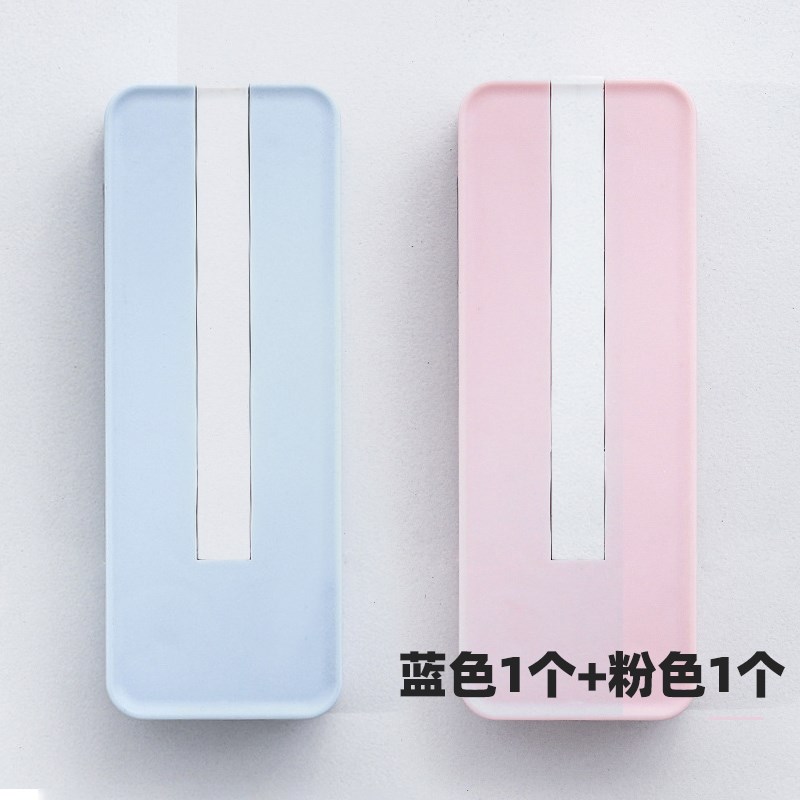 衣架收纳架可折叠带挂钩衣架挂杆免打孔壁挂式多R功能衣架置物架