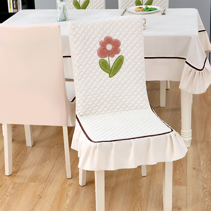 椅子套罩2024新款连体餐椅垫四季通F用防滑家用加厚坐垫一体座椅