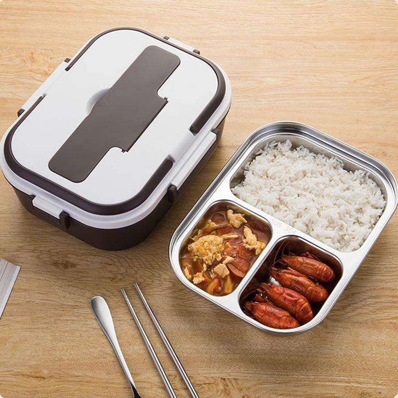 卓蒸煮电FD0g02饭热盒可插电加热保温蒸饭器自热饭便上当盒班族麦