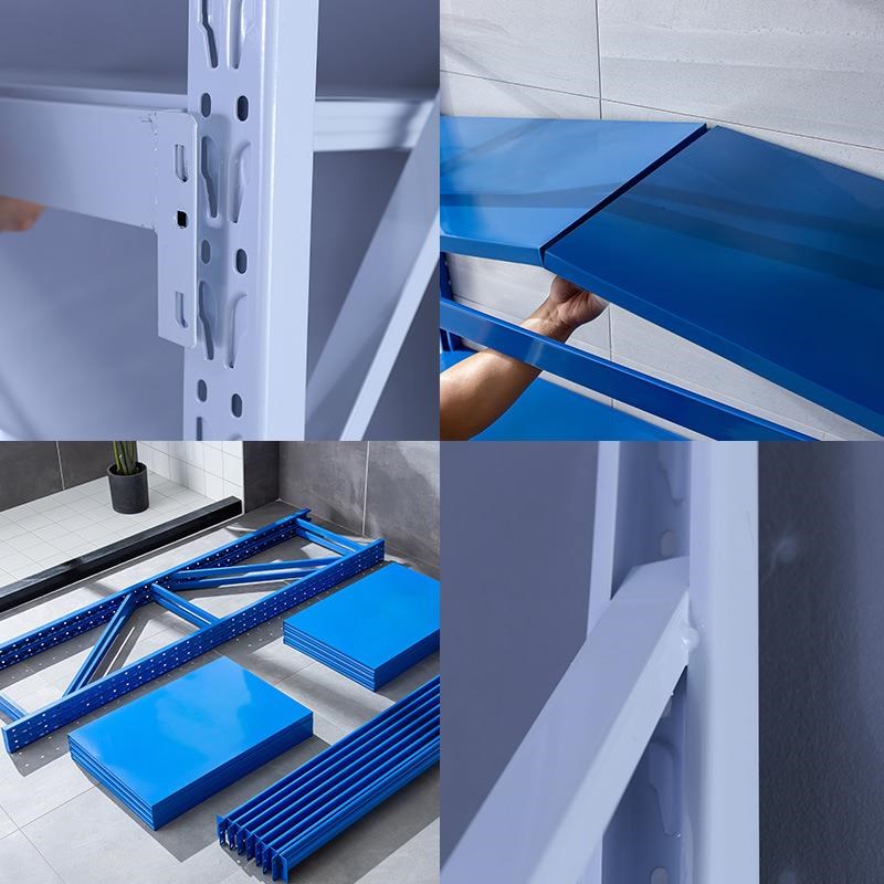 厂家轻型仓f储货架家用商超简易角铁置物架展示架子