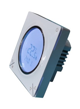 K829中央空调液晶温控器 风机盘管温度控制N器 圆形面板控温开关