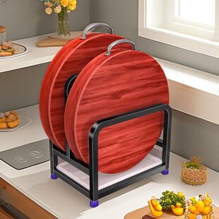 菜板放置架砧板架菜板架子落地粘板架锅盖放置器切菜钻板板案板架