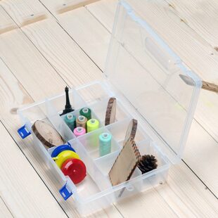 菲力格f300元件盒收纳盒零件盒螺丝盒缝纫线盒压脚机针拼布手工盒