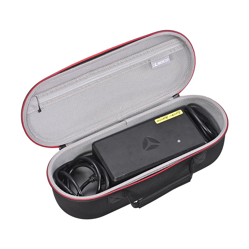 电动车充电器防水收纳盒r防雨盒充电器线保护套防震抗压硬壳收纳