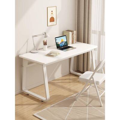 适用电脑桌卧室女生书桌学生家用桌子简易出租屋工作台学习写字桌