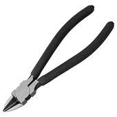 水口钳薄刃电子斜口钳电工剪线钳平口剪钳工业级模型偏口斜嘴钳子