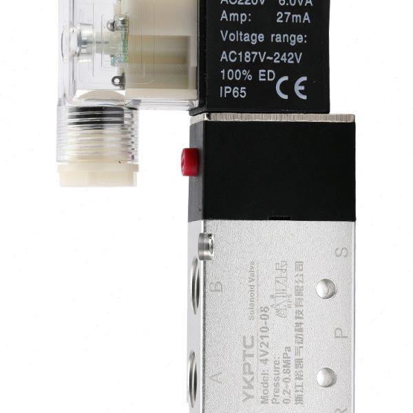 4V210电磁阀24v二位五通4V210-08换向阀集成阀电磁控制阀220v气阀,标准件/零部件/工业耗材,气阀,淘宝优惠券,粉丝福利购,淘宝优惠卷