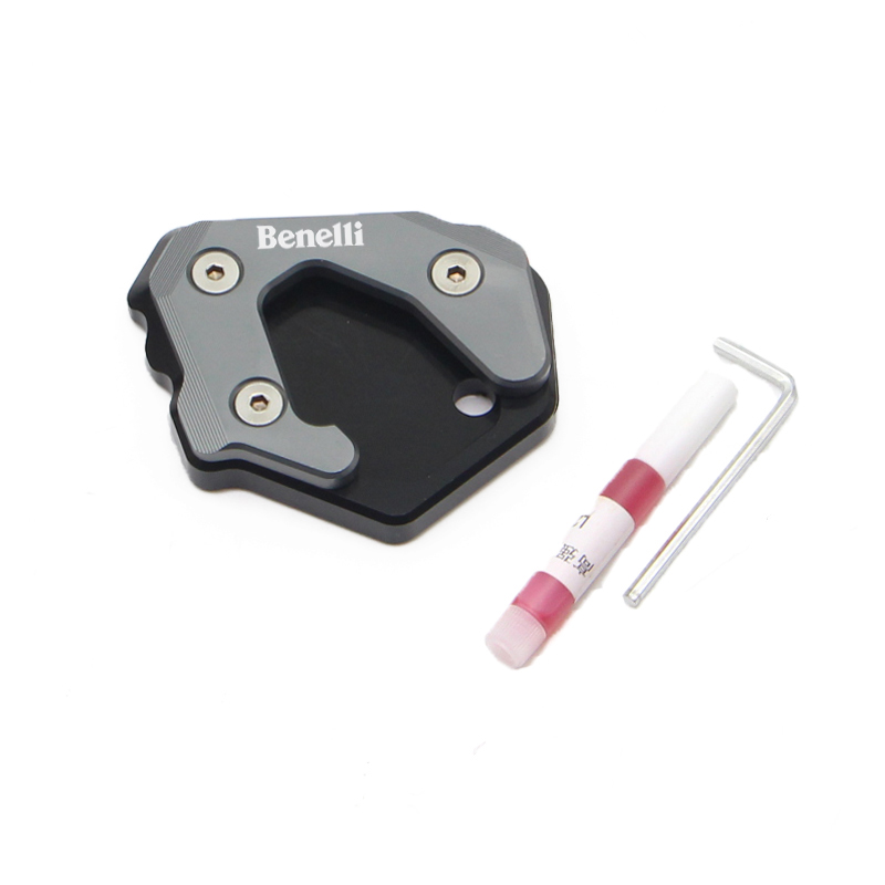 适用贝纳利幼狮250 500 800改装脚撑加大座侧边撑S加宽脚掌加打CN