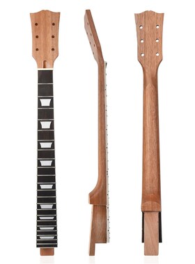 22品桃花芯木LlP电吉他琴柄琴颈玫瑰木指板(吊尾内插式)