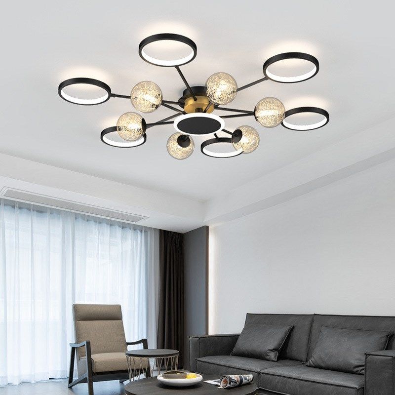 客厅灯吊灯轻奢2k021年新款现代简约大气高档轻奢灯具北欧吸顶灯,家装灯饰光源,餐厅/卧室/书房吸顶灯,淘宝优惠券,粉丝福利购,淘宝优惠卷