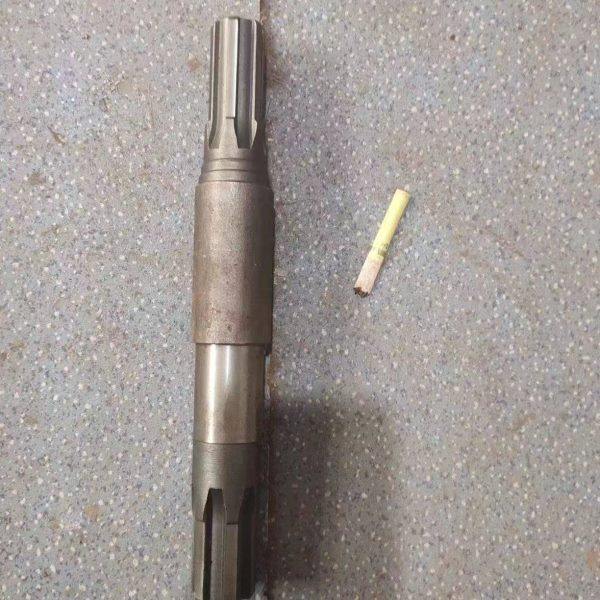 农用手扶拖拉机履带式变速箱花键轴四驱履带旋耕机花键轴245长