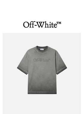 OFF-WHITE c/o VIRGIL ABLOH™女装新款磨白做旧宽松短袖T恤